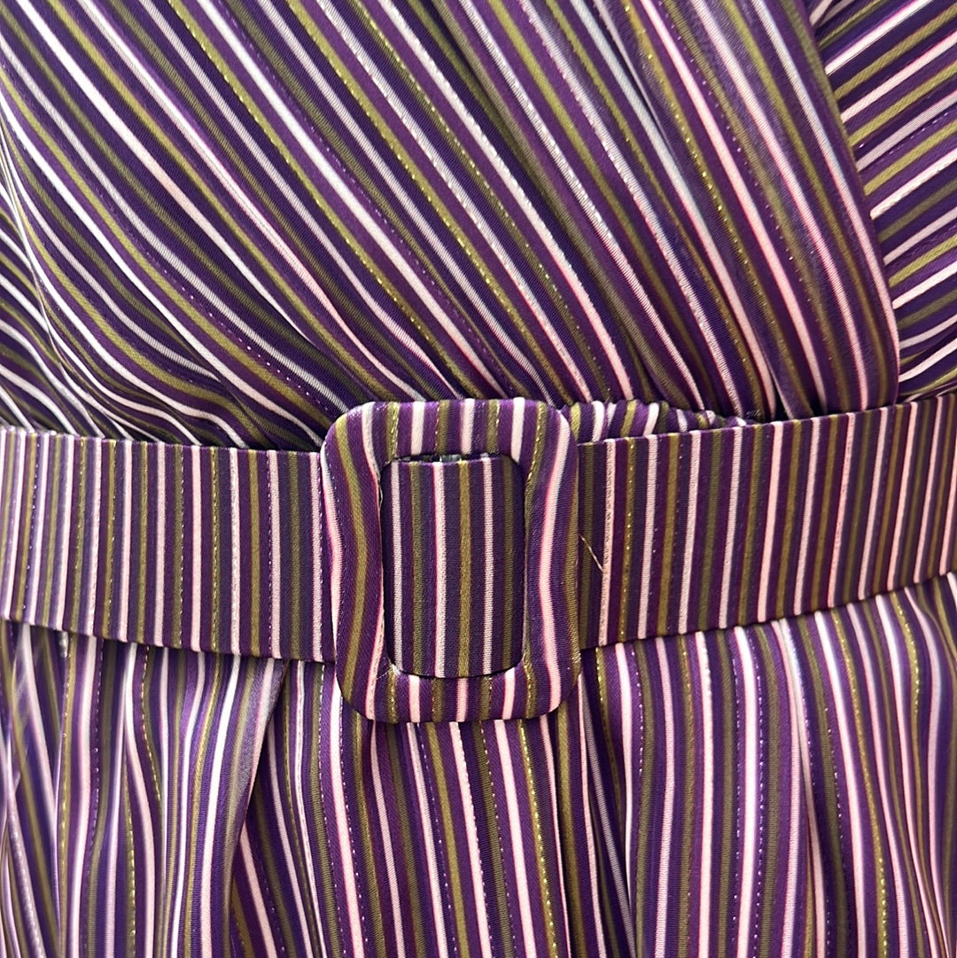 Abito corto riga 10338flurex