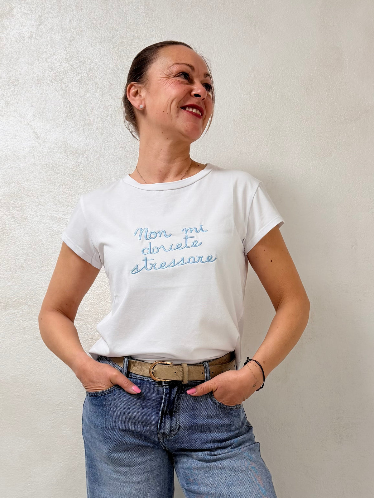 T-shirt Non mi dovete stressare
