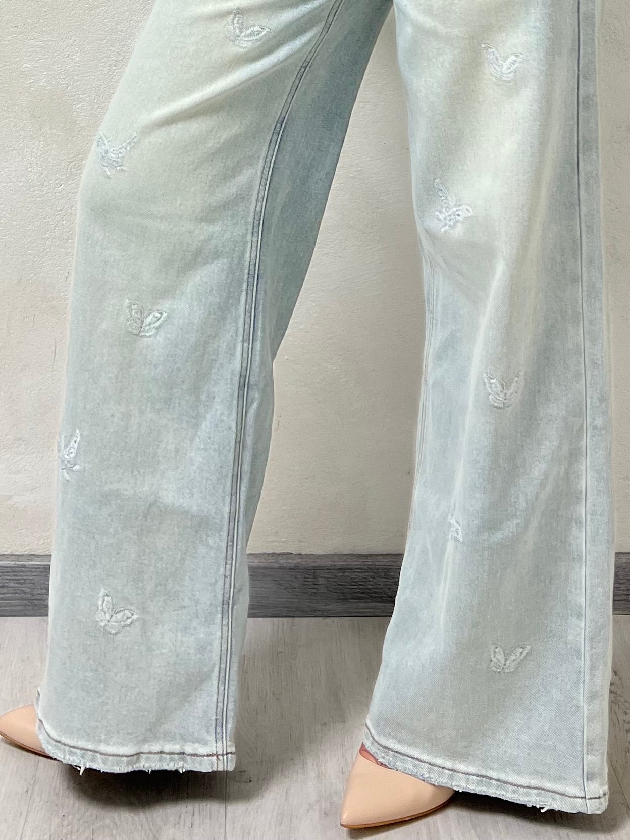 Jeans butterfly