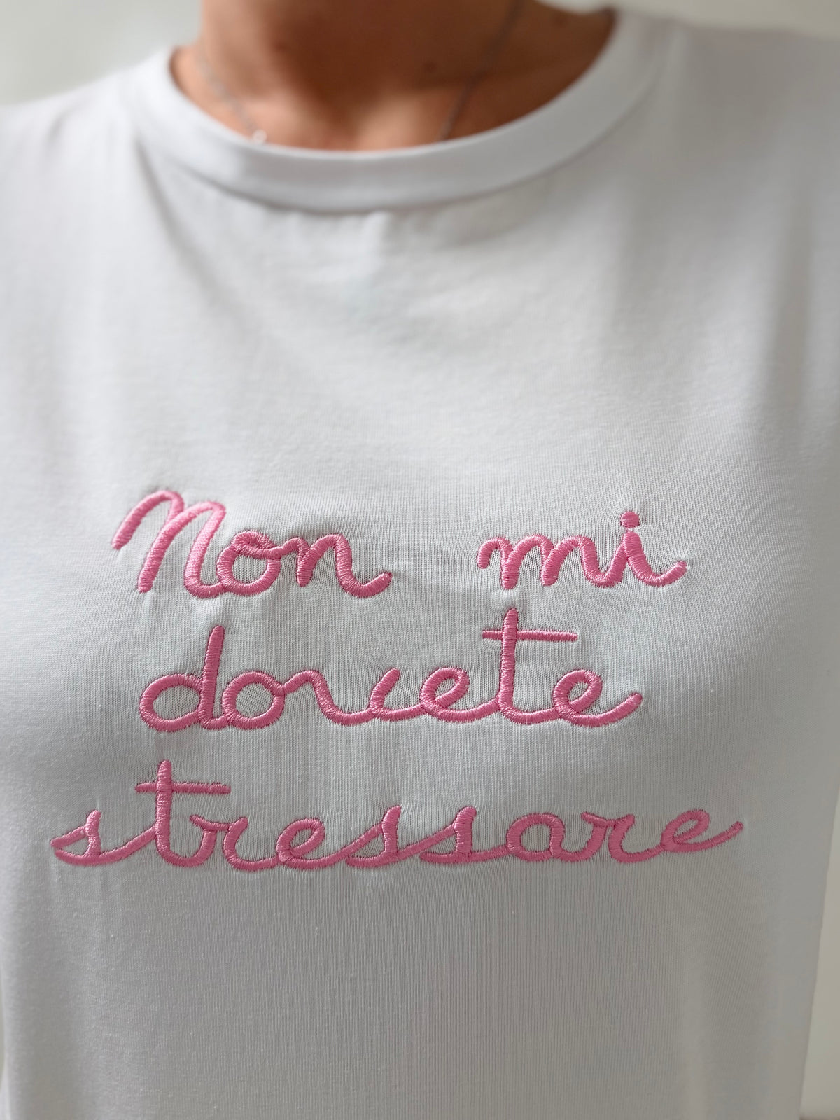 T-shirt Non mi dovete stressare