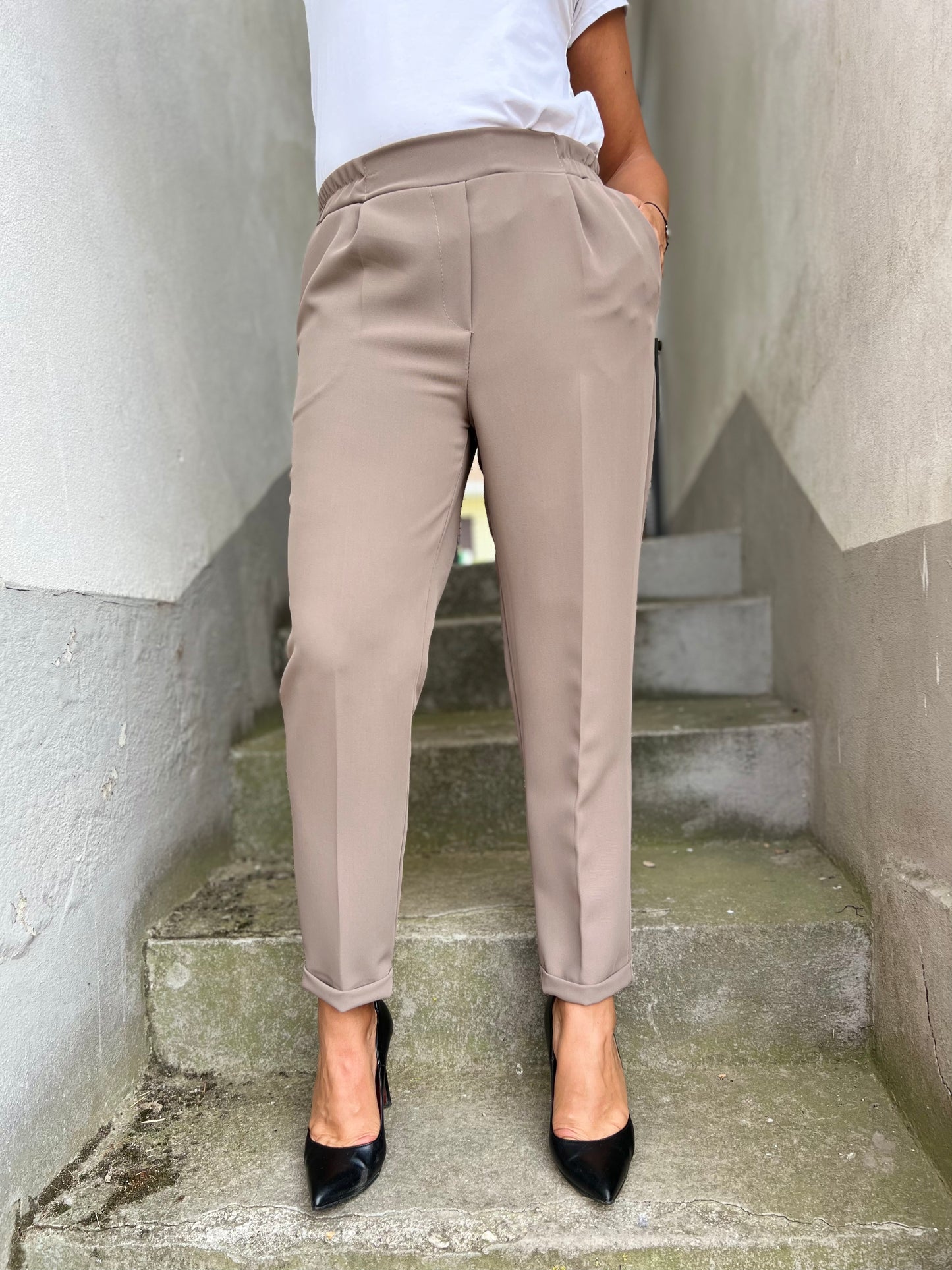 Pantalone con risvolto  3214