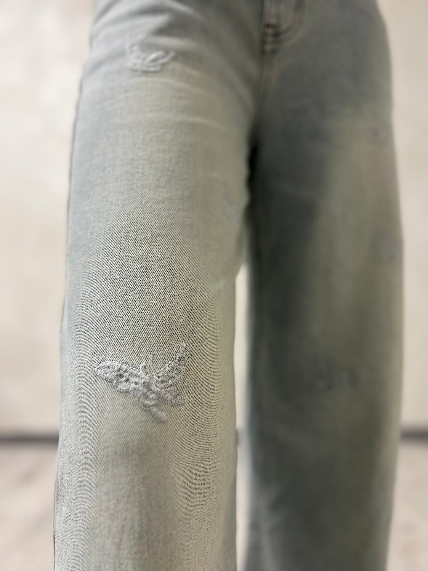 Jeans butterfly