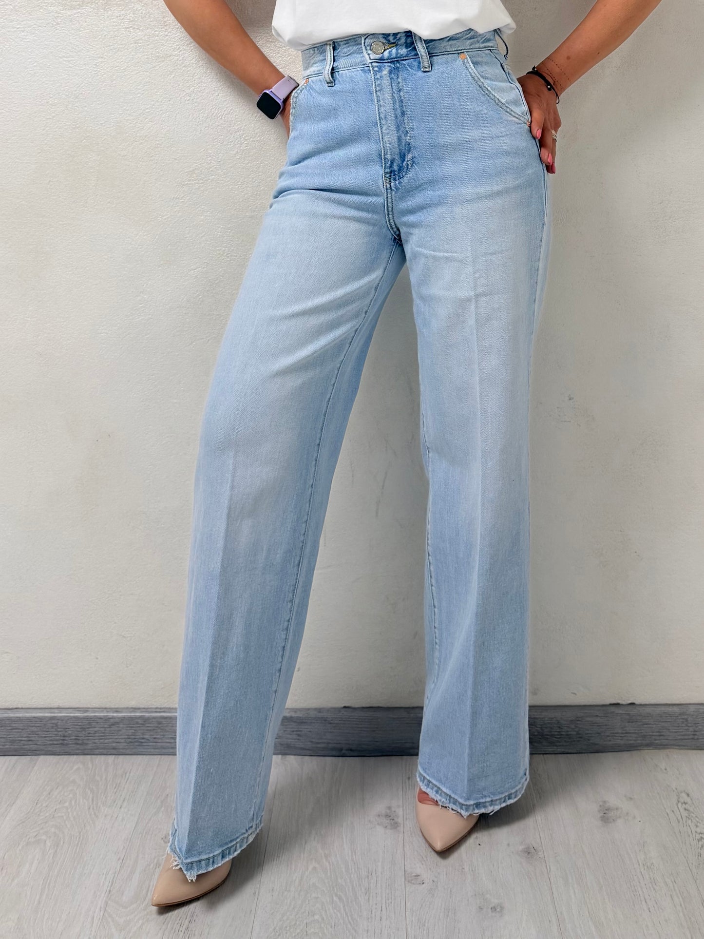 Jeans wide leg Edera