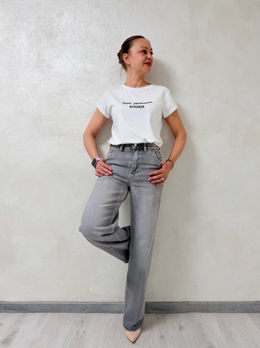 Jeans wide leg Edera