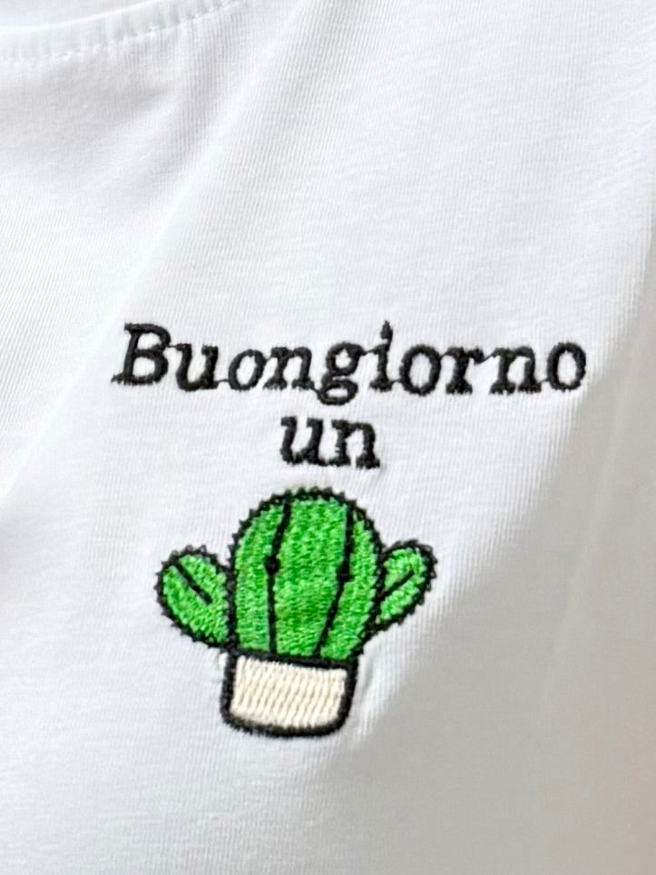 T-shirt Buongiorno un 🌵