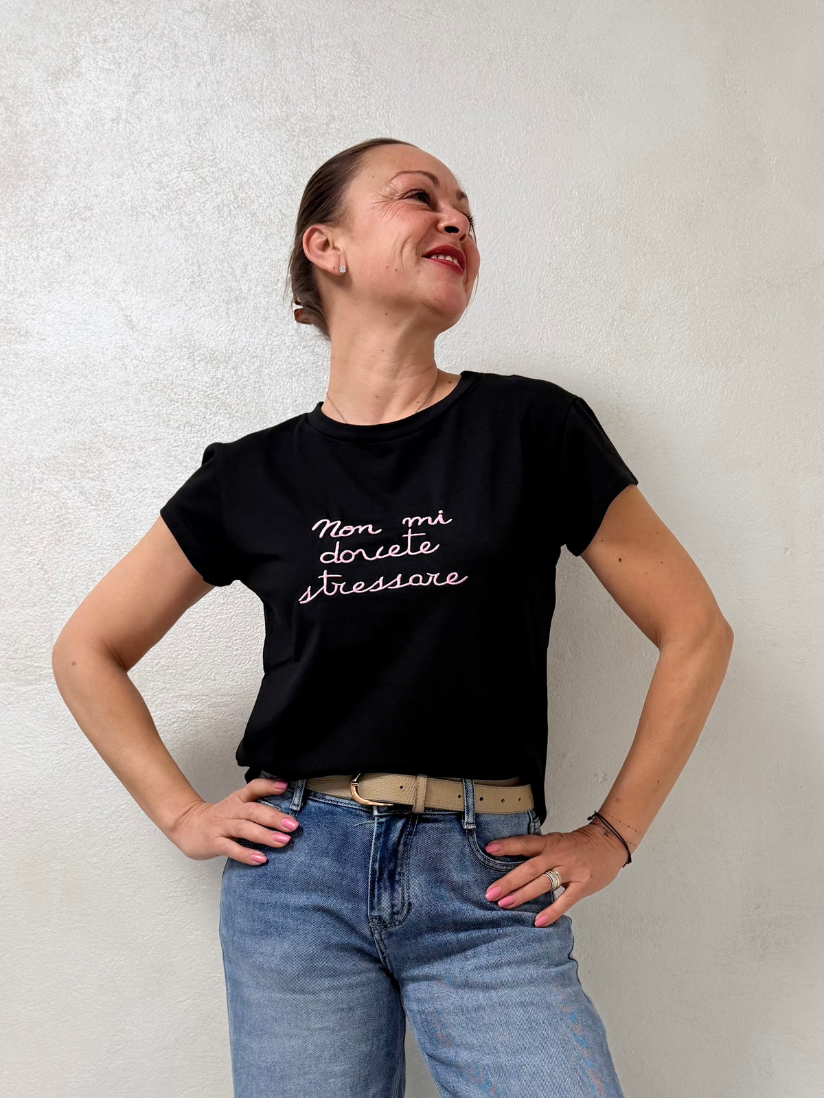 T-shirt Non mi dovete stressare