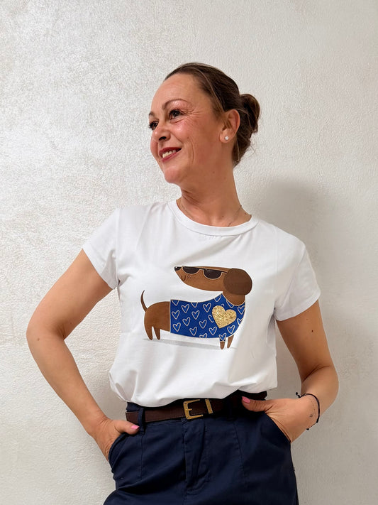T-shirt bassotto