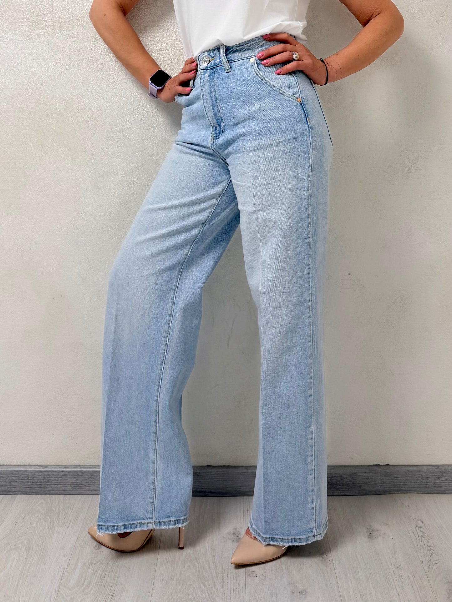 Jeans wide leg Edera