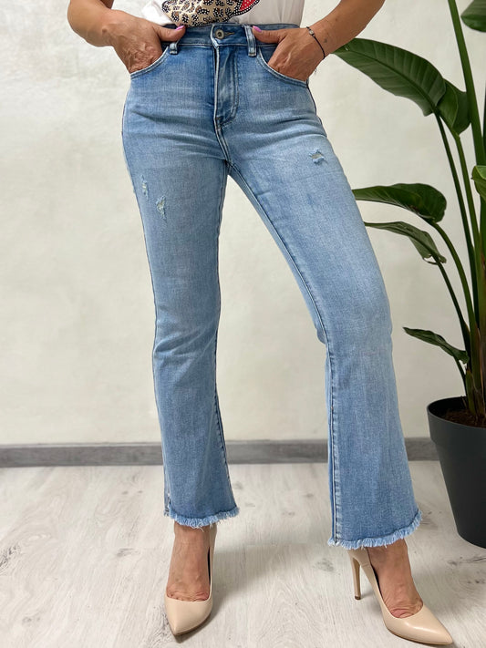 Jeans zampetta 9095